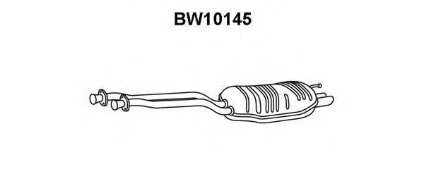 VENEPORTE BW10145 Глушник вихлопних газів кінцевий