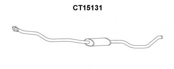 VENEPORTE CT15131 Передглушувач вихлопних газів