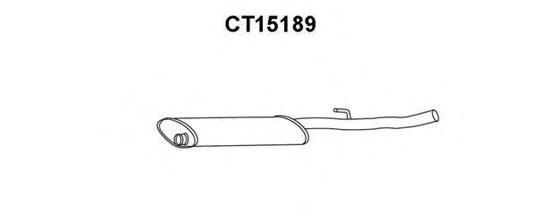 VENEPORTE CT15189 Передглушувач вихлопних газів