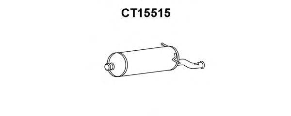 VENEPORTE CT15515 Глушник вихлопних газів кінцевий