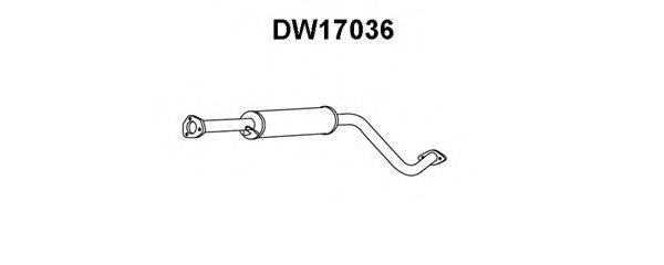 VENEPORTE DW17036 Передглушувач вихлопних газів