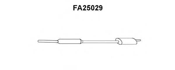 VENEPORTE FA25029 Передглушувач вихлопних газів