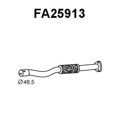 VENEPORTE FA25913 Труба вихлопного газу