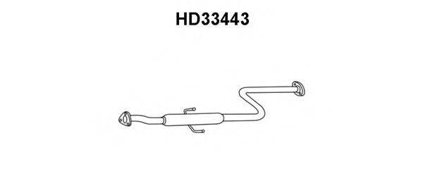 VENEPORTE HD33443 Передглушувач вихлопних газів