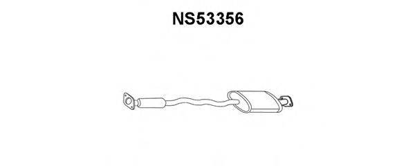 VENEPORTE NS53356 Передглушувач вихлопних газів