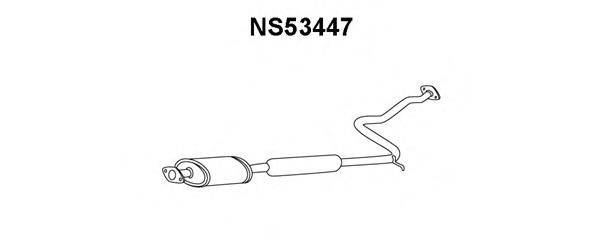 VENEPORTE NS53447 Передглушувач вихлопних газів
