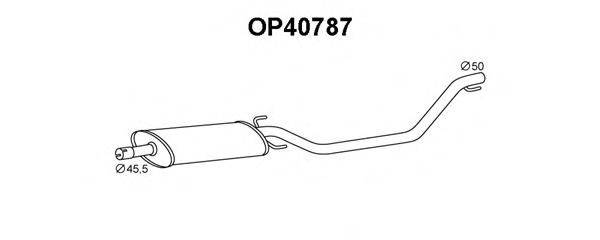 VENEPORTE OP40787 Передглушувач вихлопних газів