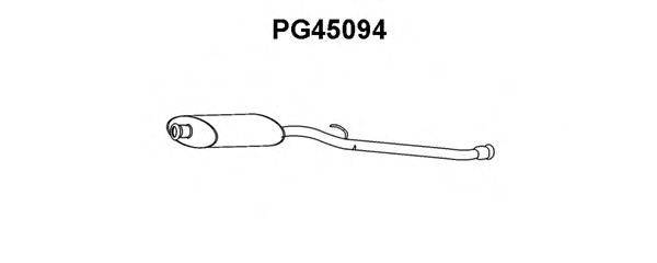 VENEPORTE PG45094 Передглушувач вихлопних газів