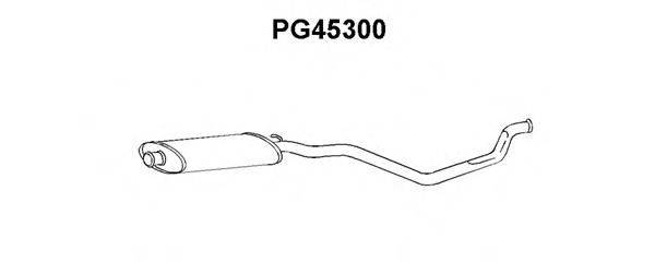 VENEPORTE PG45300 Середній глушник вихлопних газів