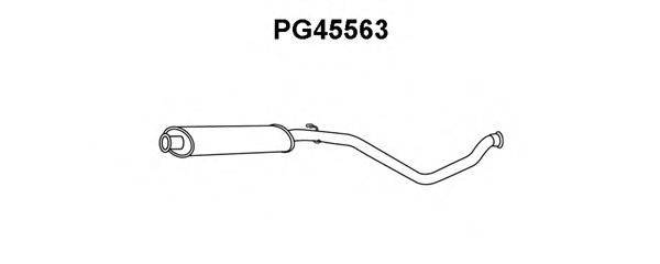 VENEPORTE PG45563 Передглушувач вихлопних газів