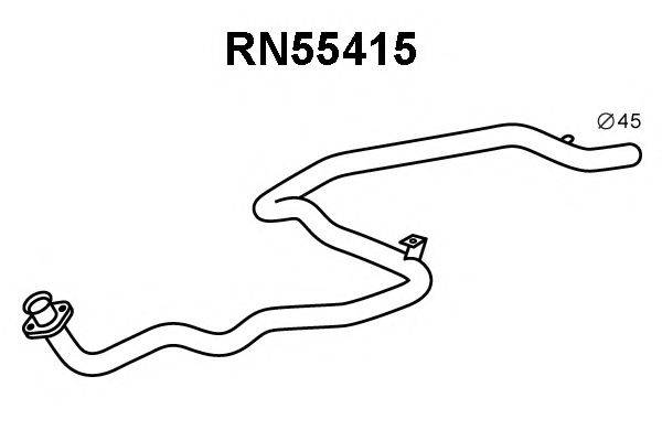VENEPORTE RN55415 Труба вихлопного газу