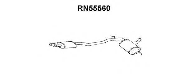 VENEPORTE RN55560 Передглушувач вихлопних газів