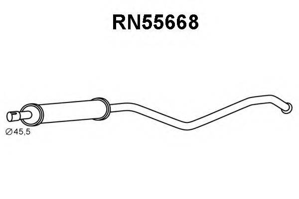 VENEPORTE RN55668 Передглушувач вихлопних газів