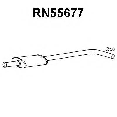 VENEPORTE RN55677 Передглушувач вихлопних газів