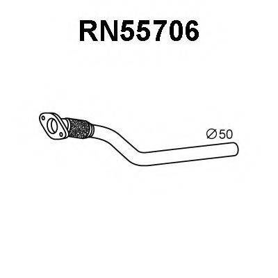 VENEPORTE RN55706 Труба вихлопного газу