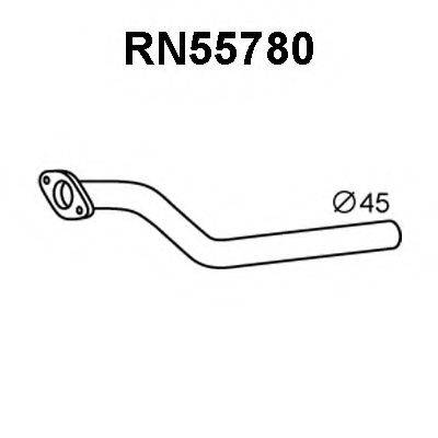 VENEPORTE RN55780 Труба вихлопного газу