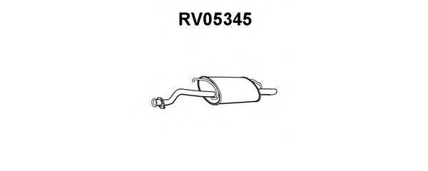 VENEPORTE RV05345 Глушник вихлопних газів кінцевий