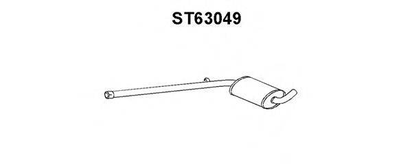VENEPORTE ST63049 Передглушувач вихлопних газів