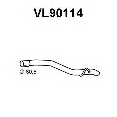 VENEPORTE VL90114 Труба вихлопного газу