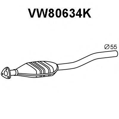 VENEPORTE VW80634K Каталізатор