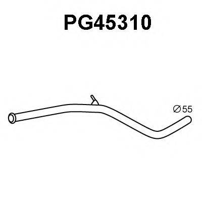 VENEPORTE PG45310 Труба вихлопного газу