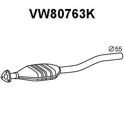 VENEPORTE VW80763K Каталізатор