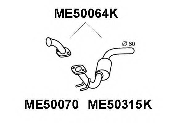 VENEPORTE ME50064K Каталізатор