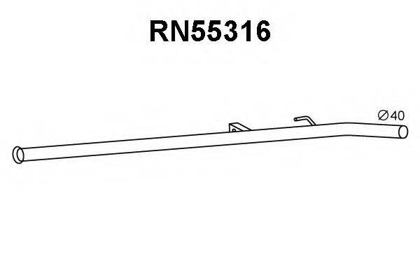 VENEPORTE RN55316 Труба вихлопного газу