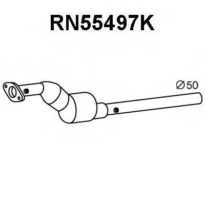 VENEPORTE RN55497K Каталізатор