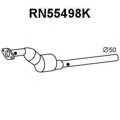 VENEPORTE RN55498K Каталізатор