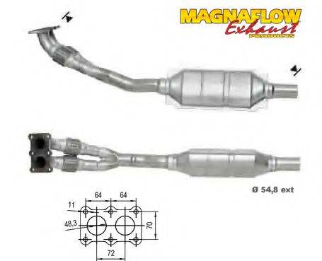 MAGNAFLOW 88839 Каталізатор