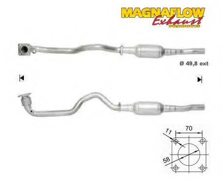 MAGNAFLOW 88838 Каталізатор