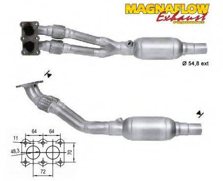 MAGNAFLOW 87044 Каталізатор