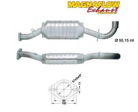 MAGNAFLOW 86328 Каталізатор