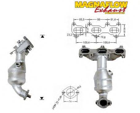 MAGNAFLOW 83426 Каталізатор