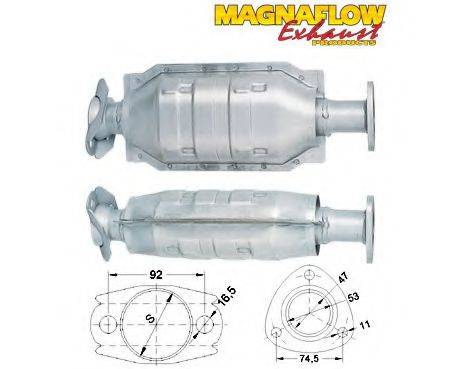 MAGNAFLOW 83010 Каталізатор