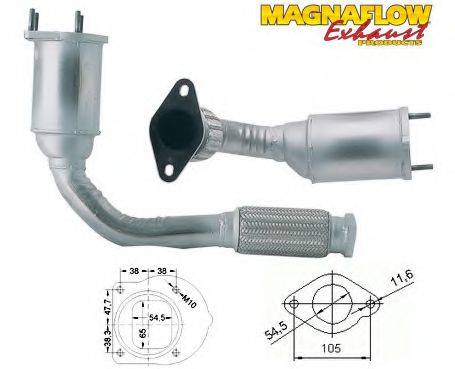 MAGNAFLOW 82570D Каталізатор