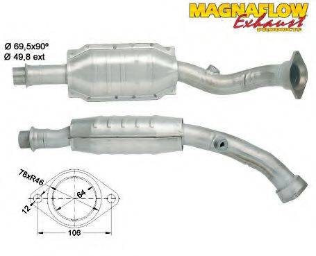 MAGNAFLOW 80940 Каталізатор