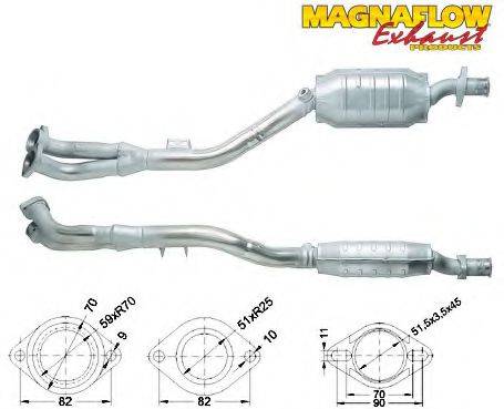 MAGNAFLOW 80608 Каталізатор