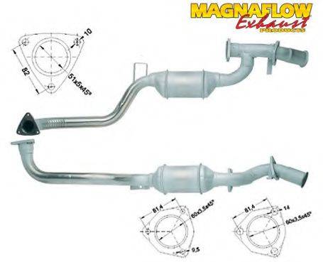 MAGNAFLOW 80222 Каталізатор