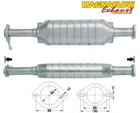 MAGNAFLOW 80062D Каталізатор