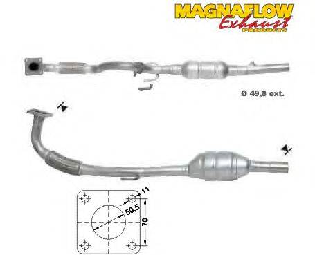 MAGNAFLOW 77018 Каталізатор