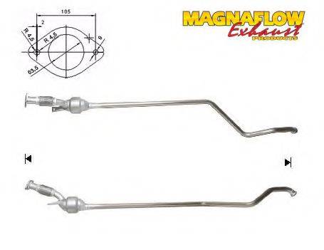 MAGNAFLOW 76326D Каталізатор