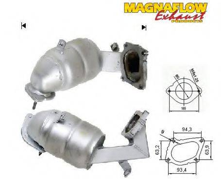 MAGNAFLOW 76308D Каталізатор