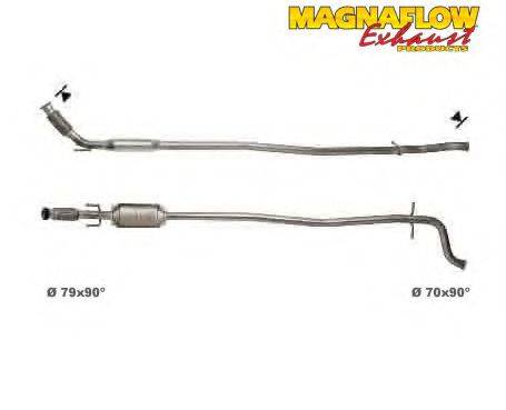 MAGNAFLOW 76022D Каталізатор