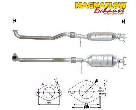 MAGNAFLOW 74503 Каталізатор