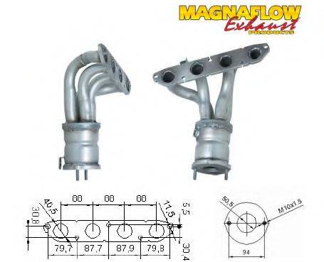 MAGNAFLOW 74502 Каталізатор