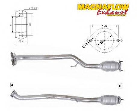 MAGNAFLOW 75615 Каталізатор