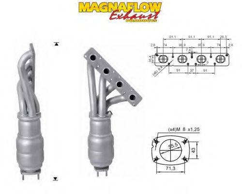 MAGNAFLOW 60602 Каталізатор