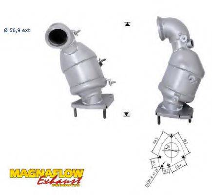 MAGNAFLOW 65801D Каталізатор